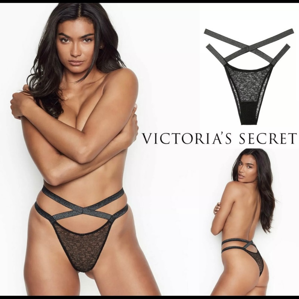 New Victoria Secret Sexy Lace Up Panty